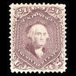 #70 Red Lilac united states stamp scott #70