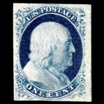 #9 Type IV united states stamp scott #9