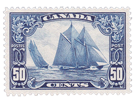 canada bluenose stamp