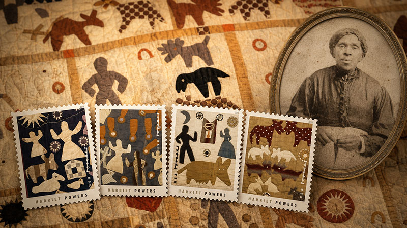 harriet powers postage stamps