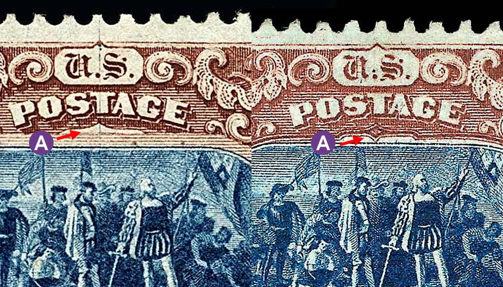 scott 118 vs scott 119 stamps