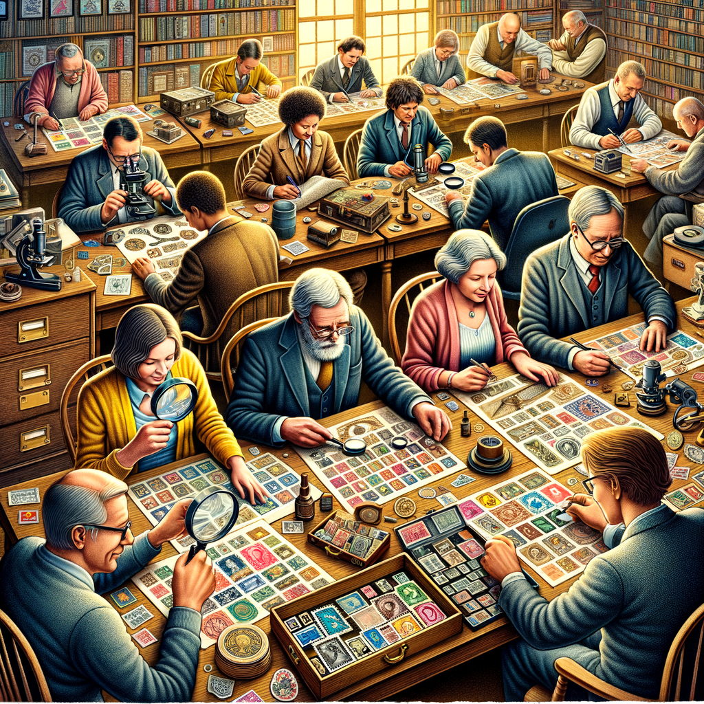 stamp collecting community
