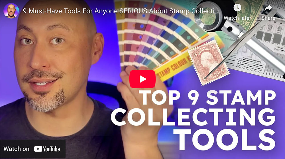 stamp collecting tools and supplies